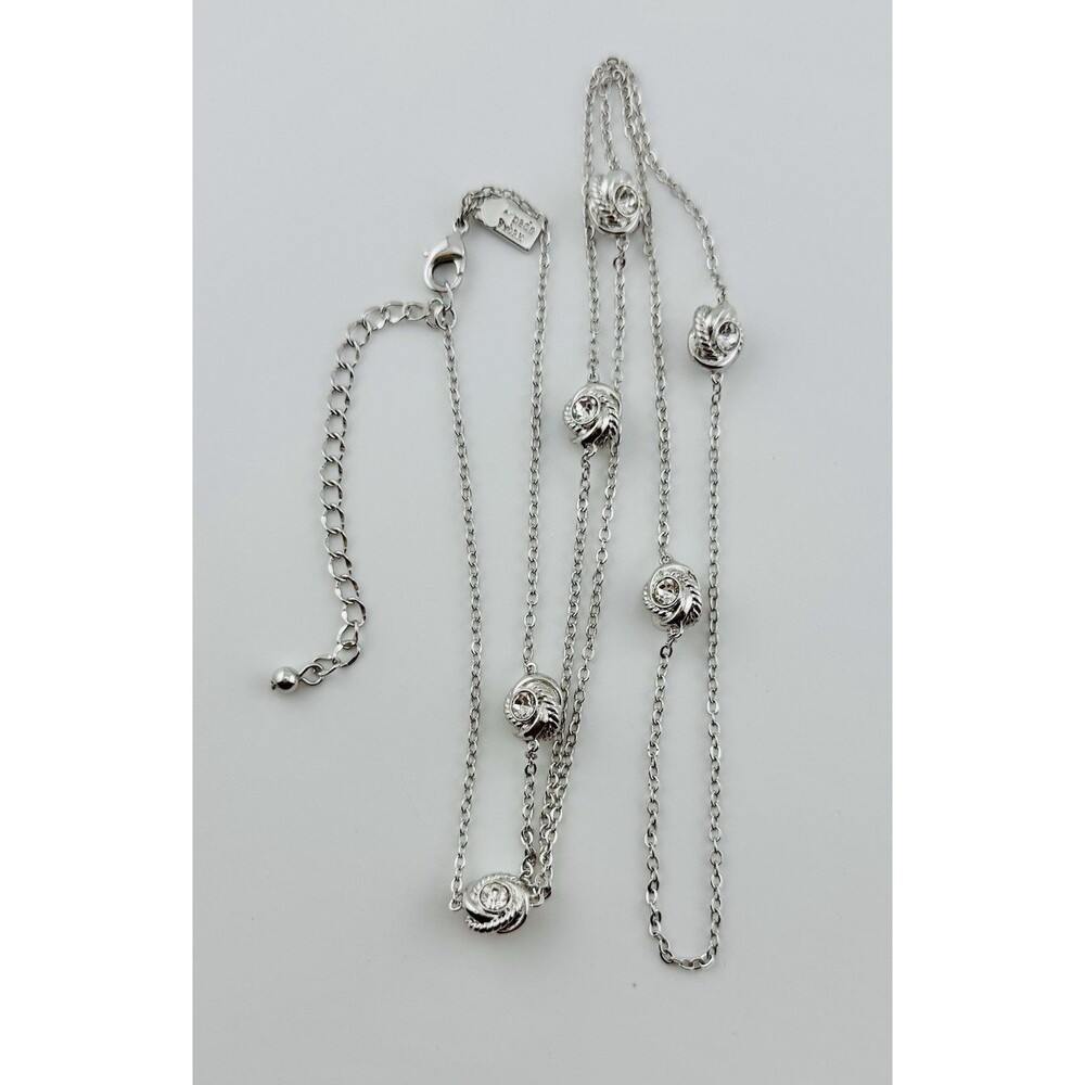 Kate Spade Infinity and Beyond Six Station Necklace 32” + 3” Extender